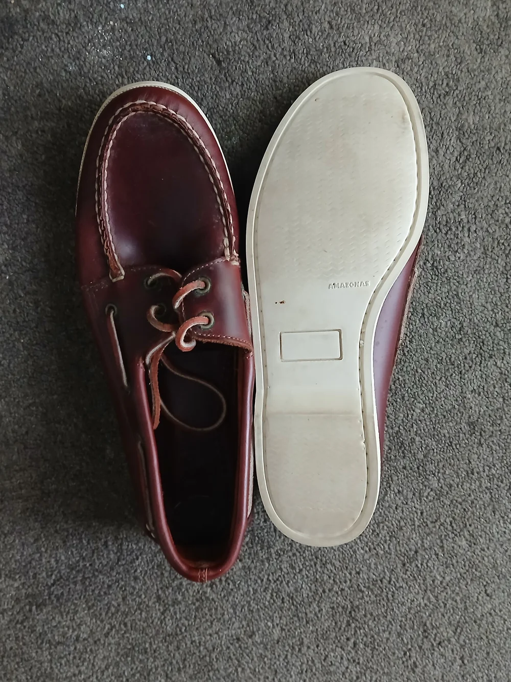 L.L.Bean Classic Brown Leather Boat Shoes - Size 10M